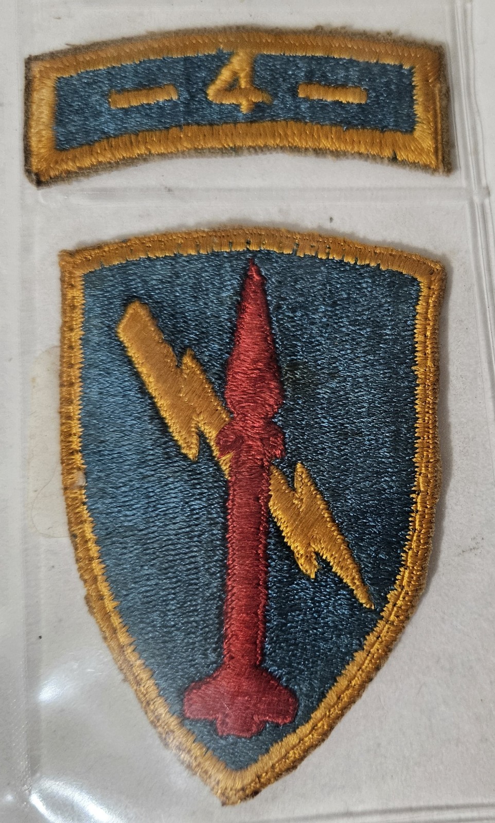 US Army 4th Missile Command Patch K-12