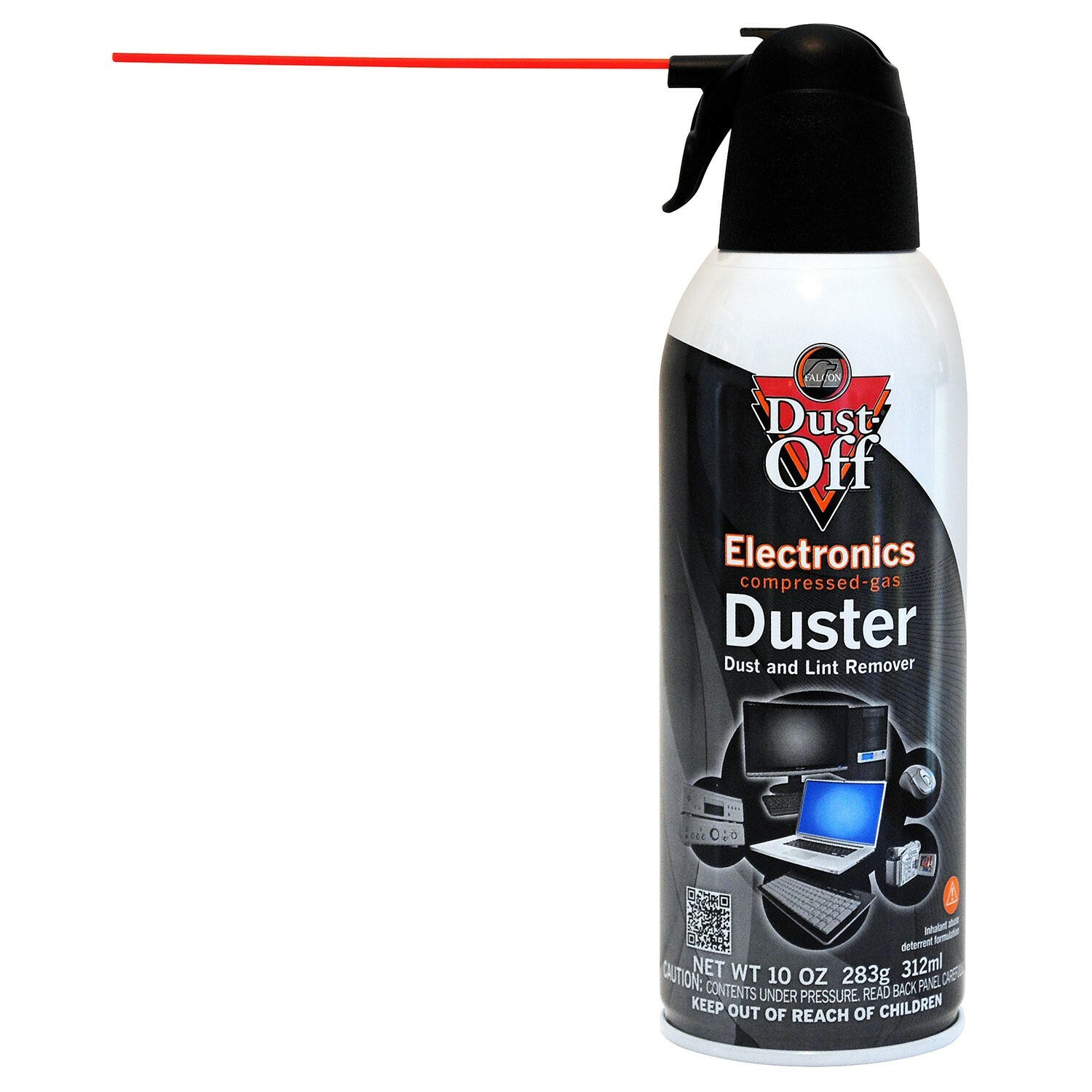 Falcon Dust-Off Compressed Air Electronics Lint Duster 10oz 4 Pack