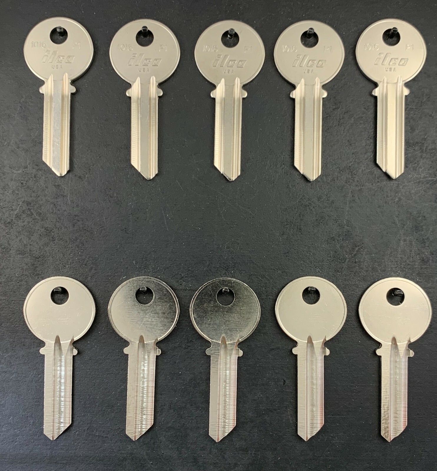 Lots of P1 1016 5PE2 510B 68 Type Key Blanks for Penn