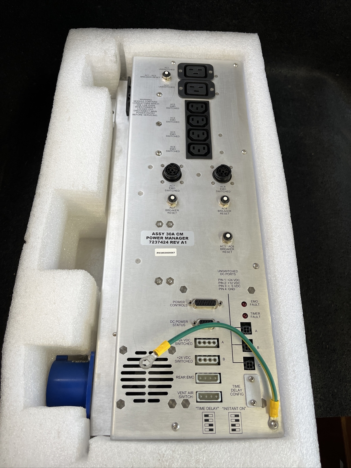 Nordson Asymtek ASSY 30A CM POWER MANAGER 7237424 REV A1