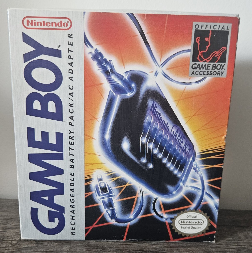 Nintendo Game Boy Rechargable Battery Pack/ AC Adapter *TESTED*