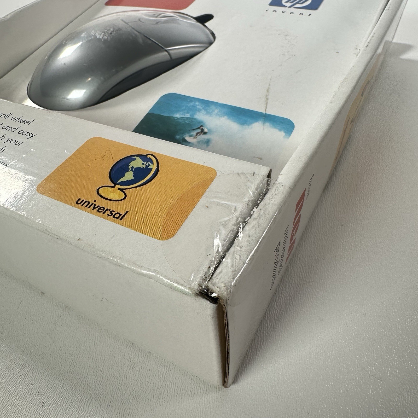 HP Web Mouse with Scroll Wheel USB or PS/2 Model H7003 from RCA, factory sealed