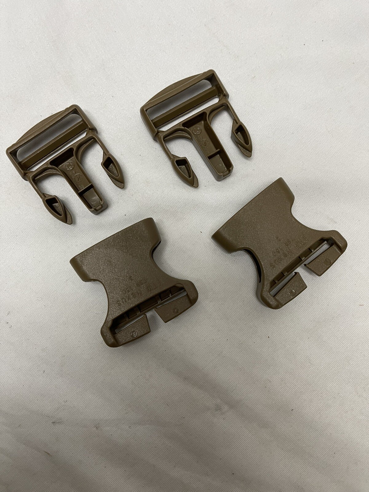 x100 ITW Nexus 1.5 Side Release Buckle TSR 150 Split Bar Repair Coyote Brown