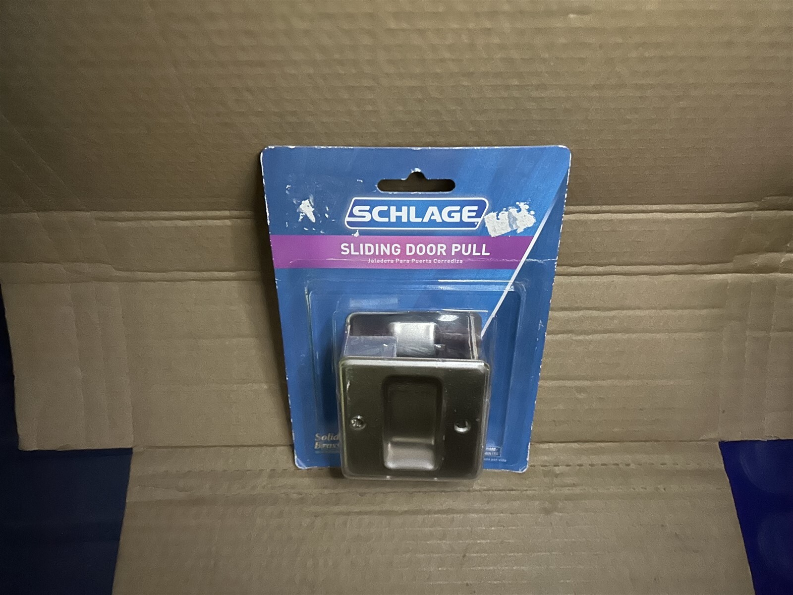 Schlage Sliding Door Pull Solid Brass 1-3/8"(35mm) to 1-1/2" (38mm)