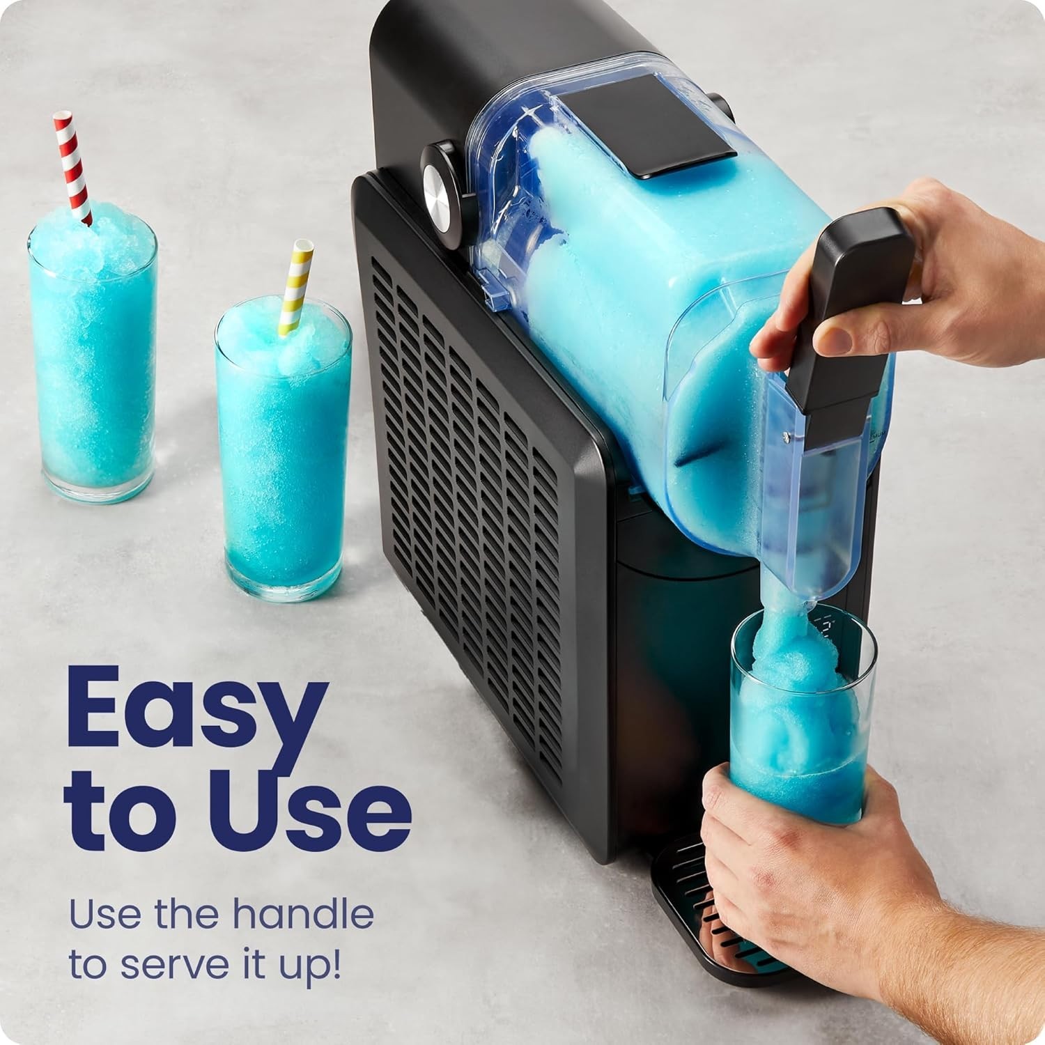 Slush-Ease 68oz Slushy Machine, Intuitive Touch Controls