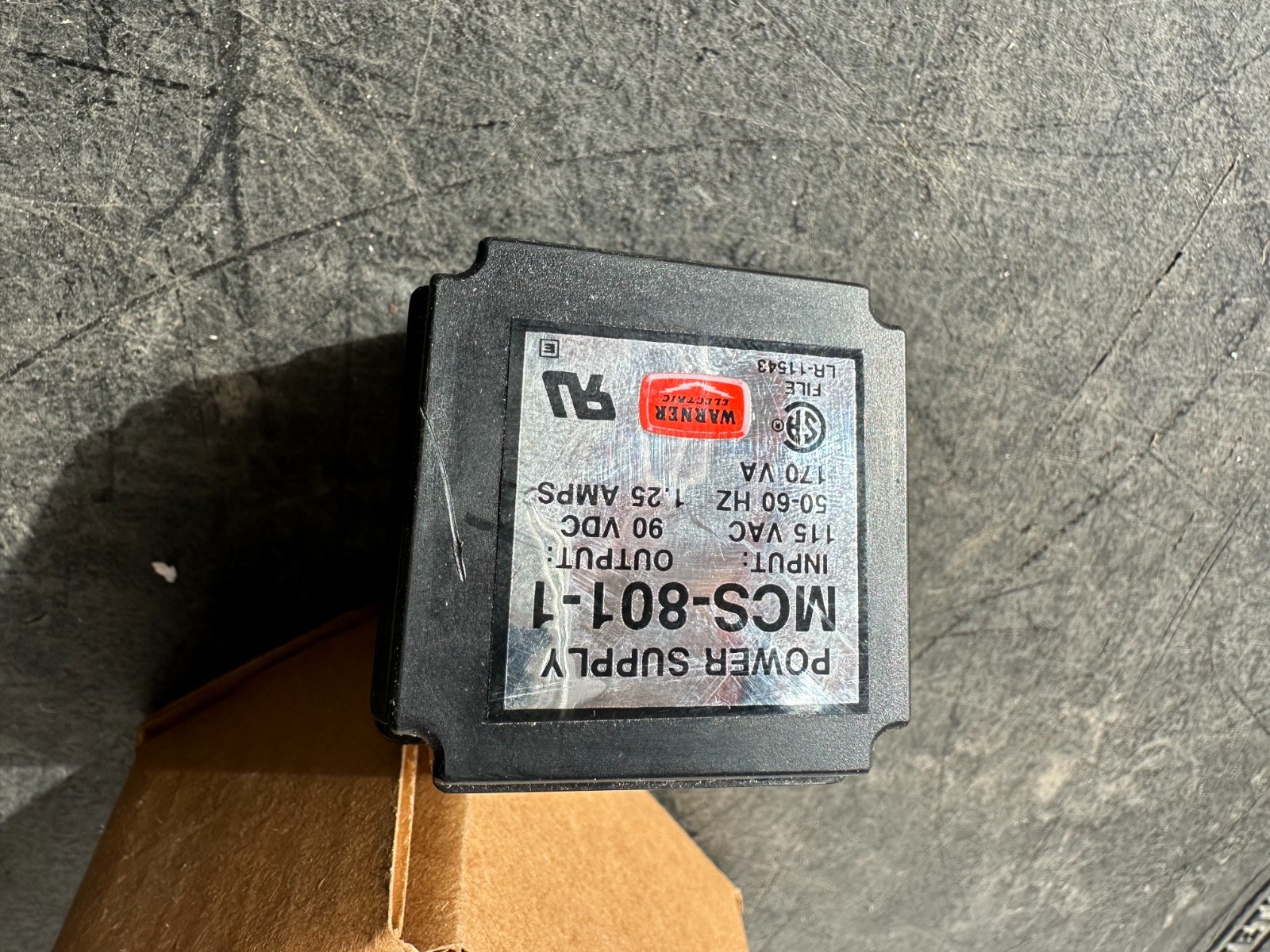 MCS-801-1 POWER SUPPLY