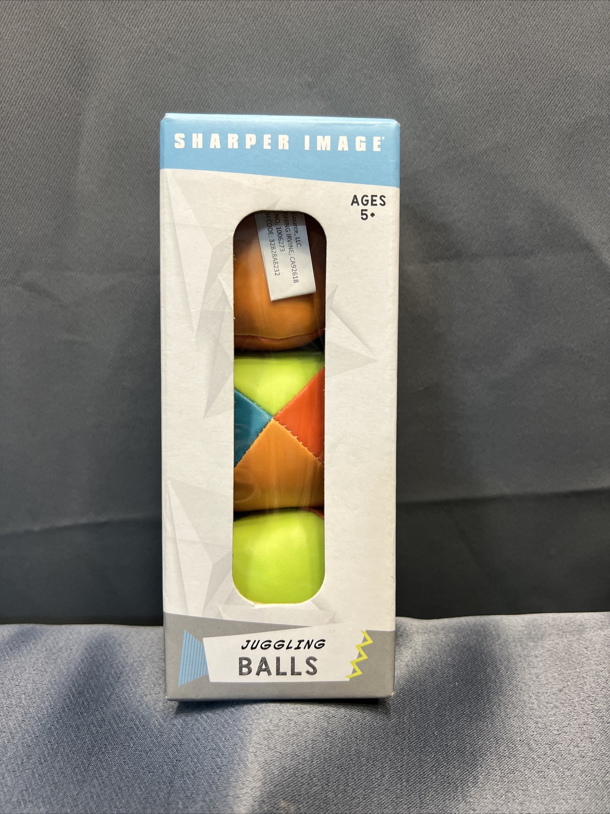 Sharper Image Juggling Balls - Set of 3 Multi-Colored Balls