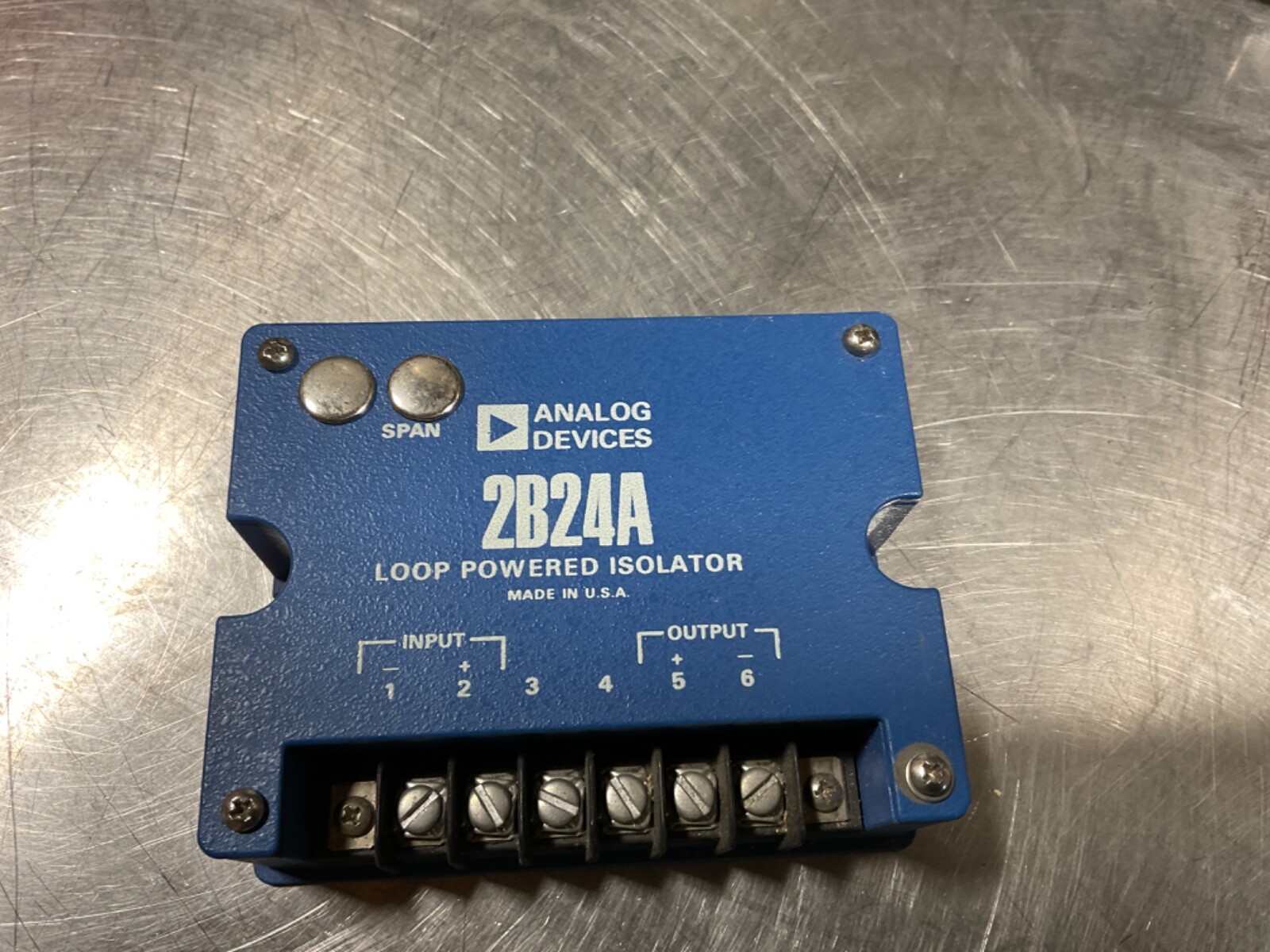 Analog Devices - Loop Powered Isolator - Model #2B24A USED