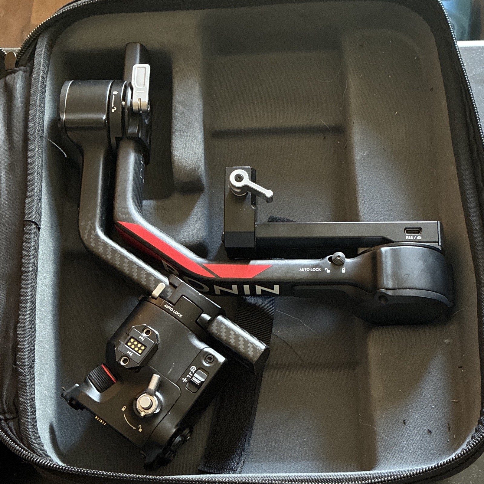 DJI RavenEye DJI Ronin RS 4 Pro Gimbal Stabilizer Carbon Fiber Quick