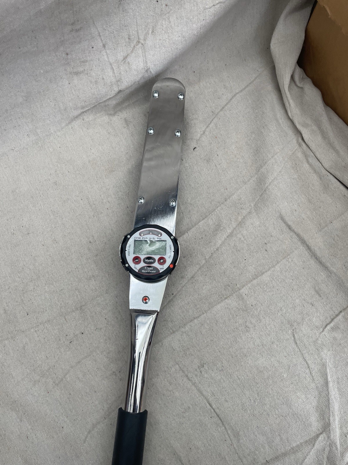 Proto Electronic Torque Wrench J6345B Range 10-100 FT. LB. 1/2" Drive USA