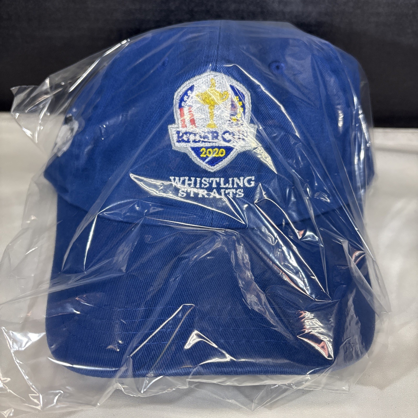 AHead Ryder Cup Champions 2020 Navy Blue Cotton Men’s Baseball Cap Hat Sheep