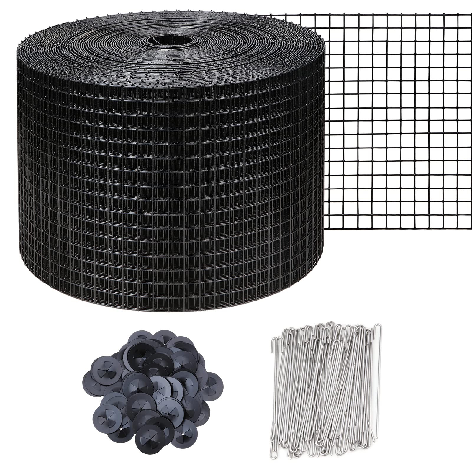 6in X 100ft Solar Panel Bird Guard,Solar Panel roof Protection net 1/2inch Me...