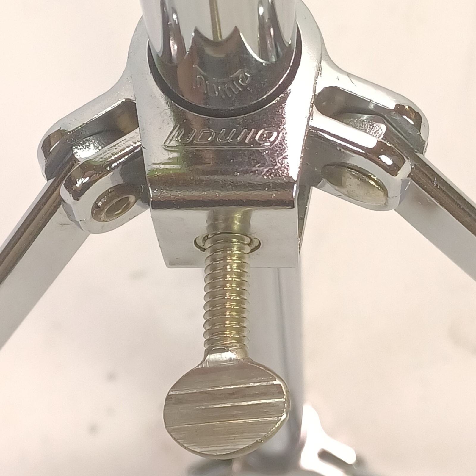 *Ludwig Atlas Cymbal Stand #1400/#1402 Vintage 60-70s Chrome Crash/Ride Classic*