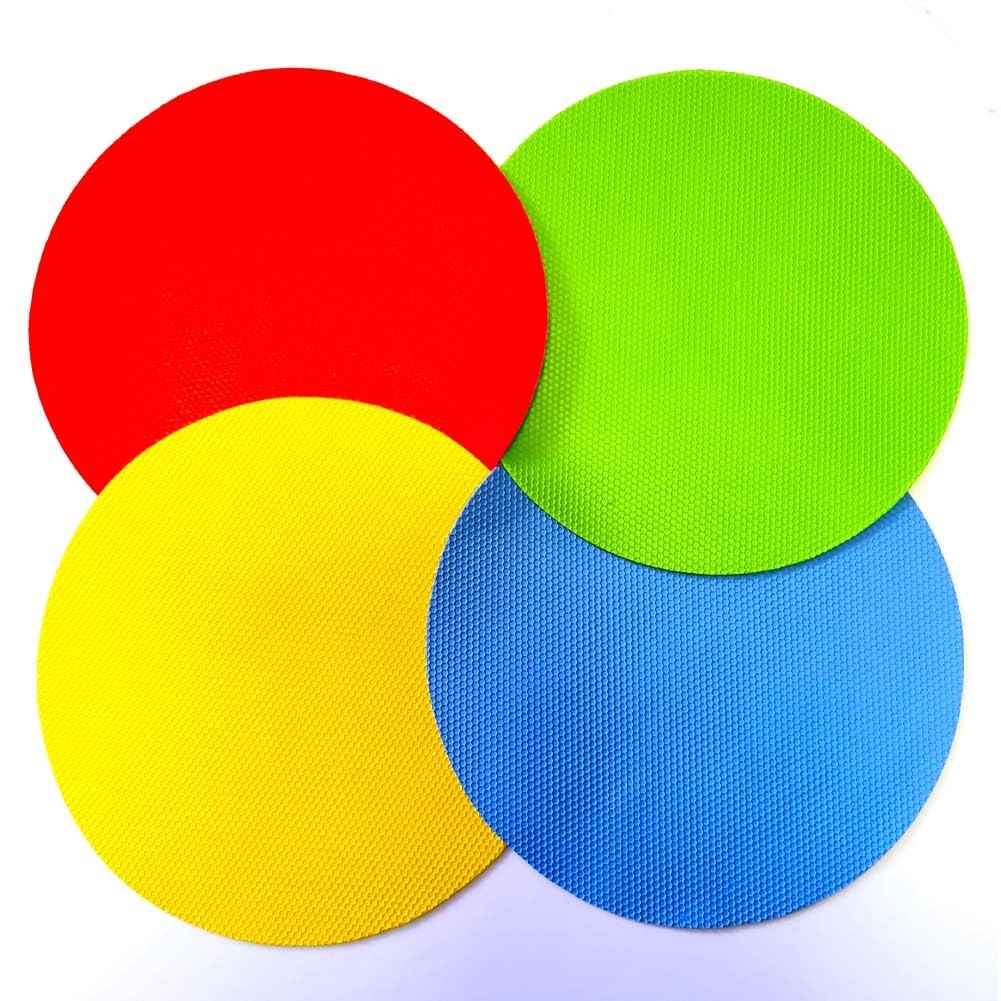 4pcs Rubber Jar Opener Bottle Gripper Non Slip Pad Multi function Can Opener for