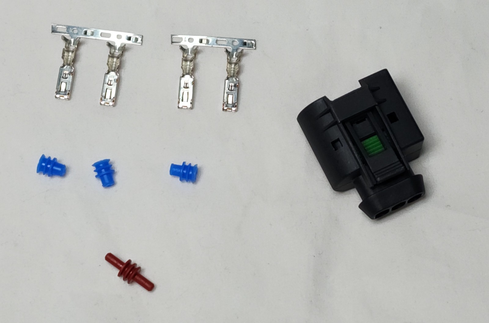 3-pin Kostal Hirschman connector kit Pierburg CWA100.3 CWA100-3 CWA150 pump