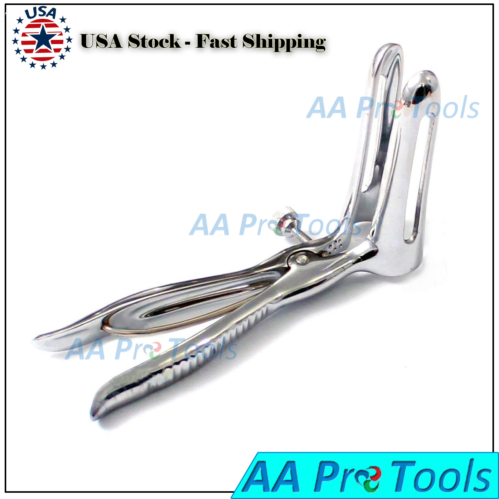 Sims Rectal Speculum 6" Gynecology, Anal, Urology Fenestrated Blades Medical Use