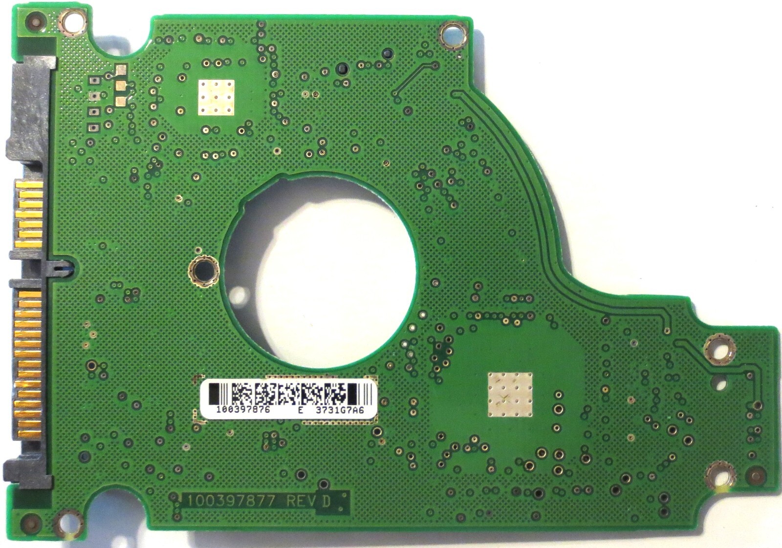 ST9120821AS 9W3184-022 7.24 WU (100397876 E) 100397877 Rev D 120gb Sata PCB