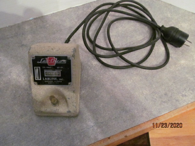 Labline Inc. Lab- Chron Analog Timer Unit Seconds Tenths Free Priority shipping