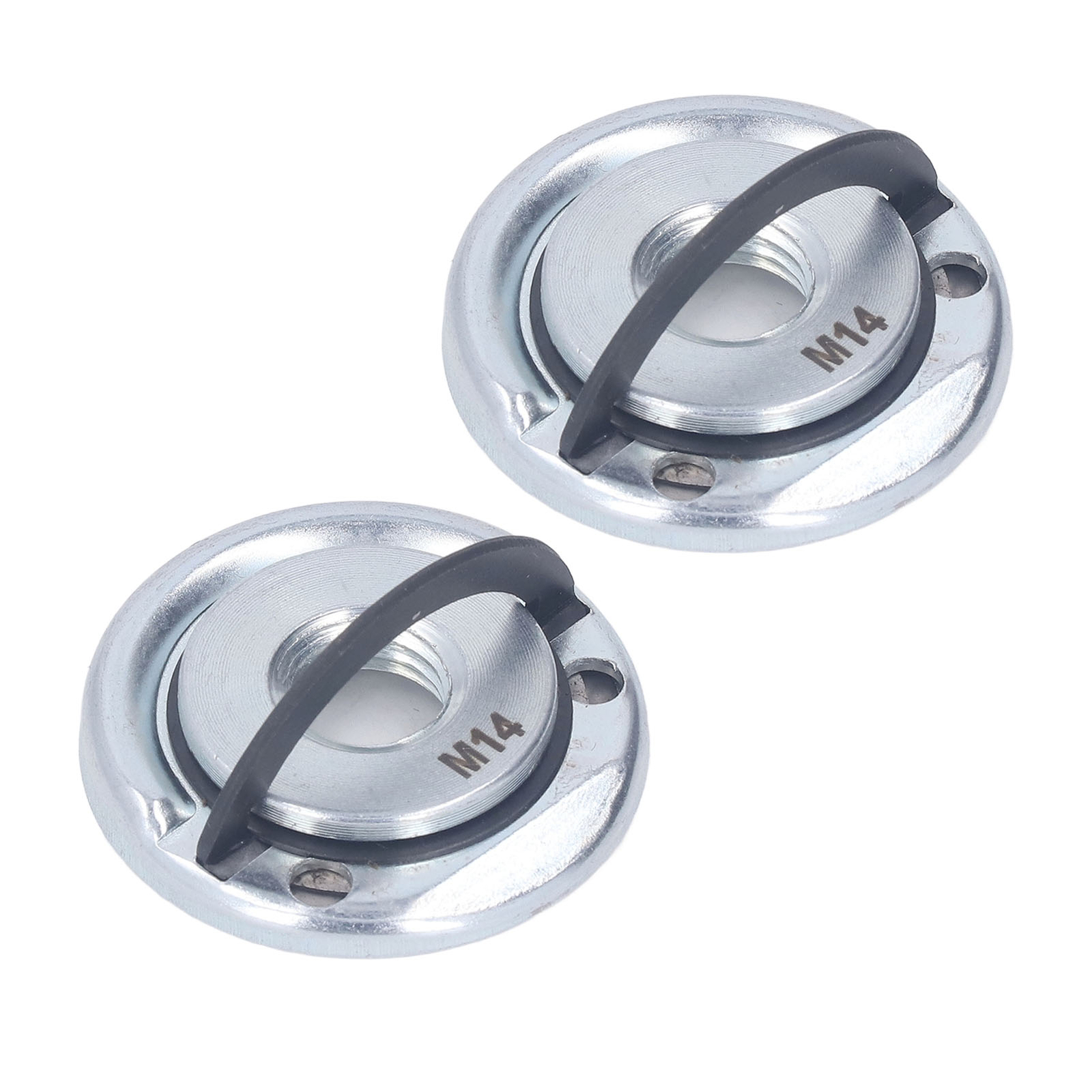 2Pcs Angle Grinder Flange Nut M14 Metal Self Locking Pressure Plate Quick Cl CST