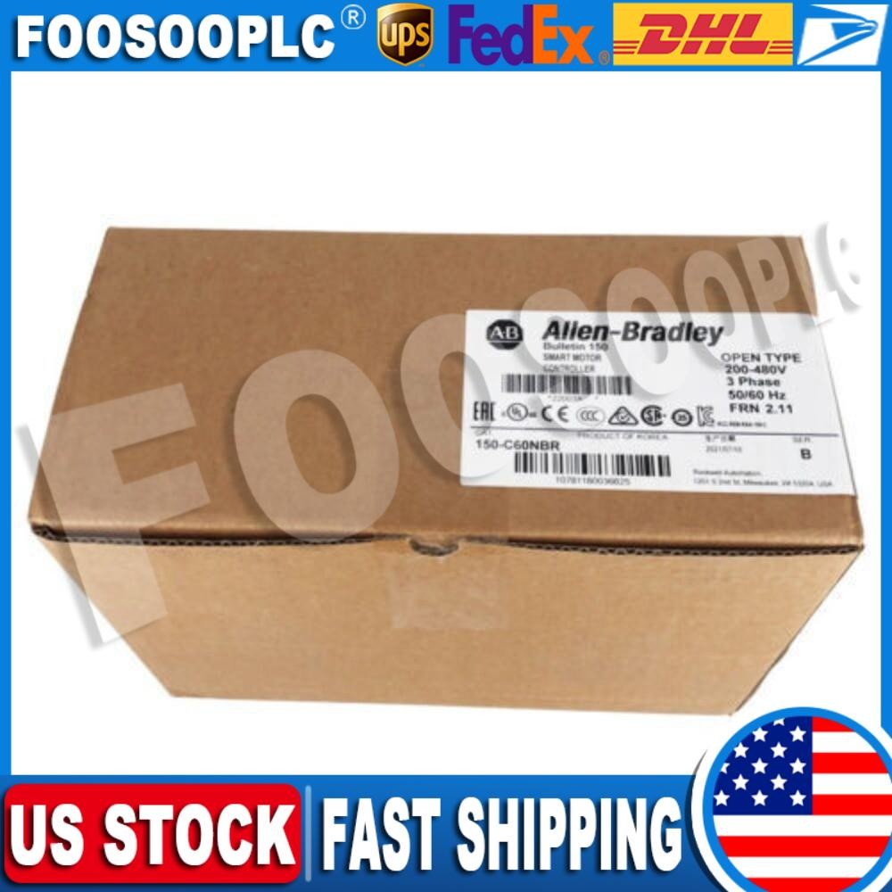 AB SMC Smart Motor Controller 150-C60NBR Sealed In Stock 150C60NBR US Free Tax