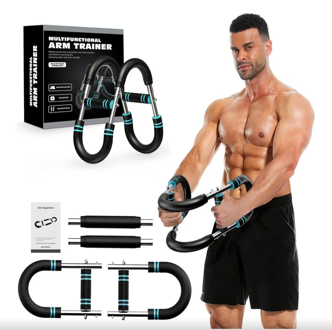 Portable Twister Arm Trainer with 5 Resistance Levels - Build Muscle Anywhere
