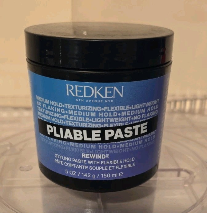 Redken Pliable Styling Hair Paste With Flexible Hold for  All Hair Types  5 oz
