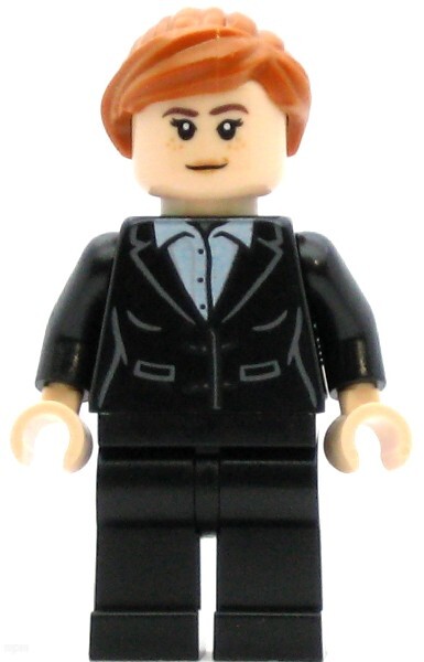 LEGO Super Heroes Minifigure Pepper Potts - Black Suit (Genuine)