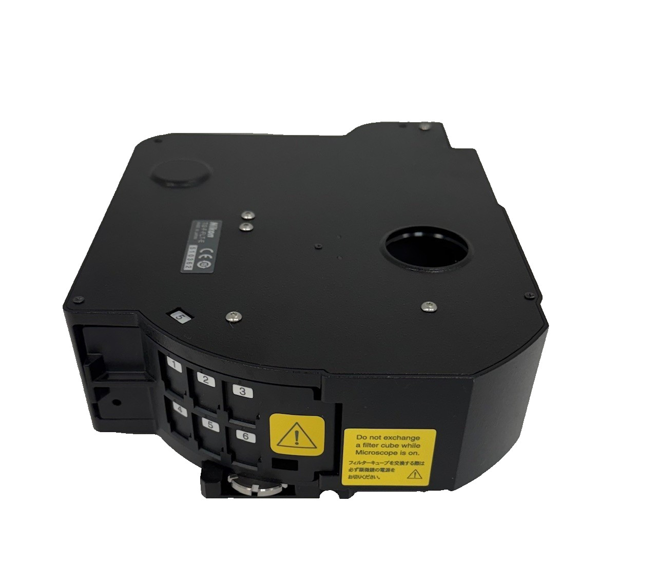 Nikon MEV51030 Ti2-E  Ti2-F-FLT-E Motorized Epi Fluorescence 6 position Turret
