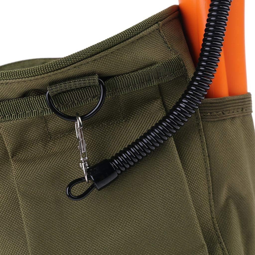 Lightweight Treasure Recovery Bag with D-Ring & Drawstring Closure for Detecting