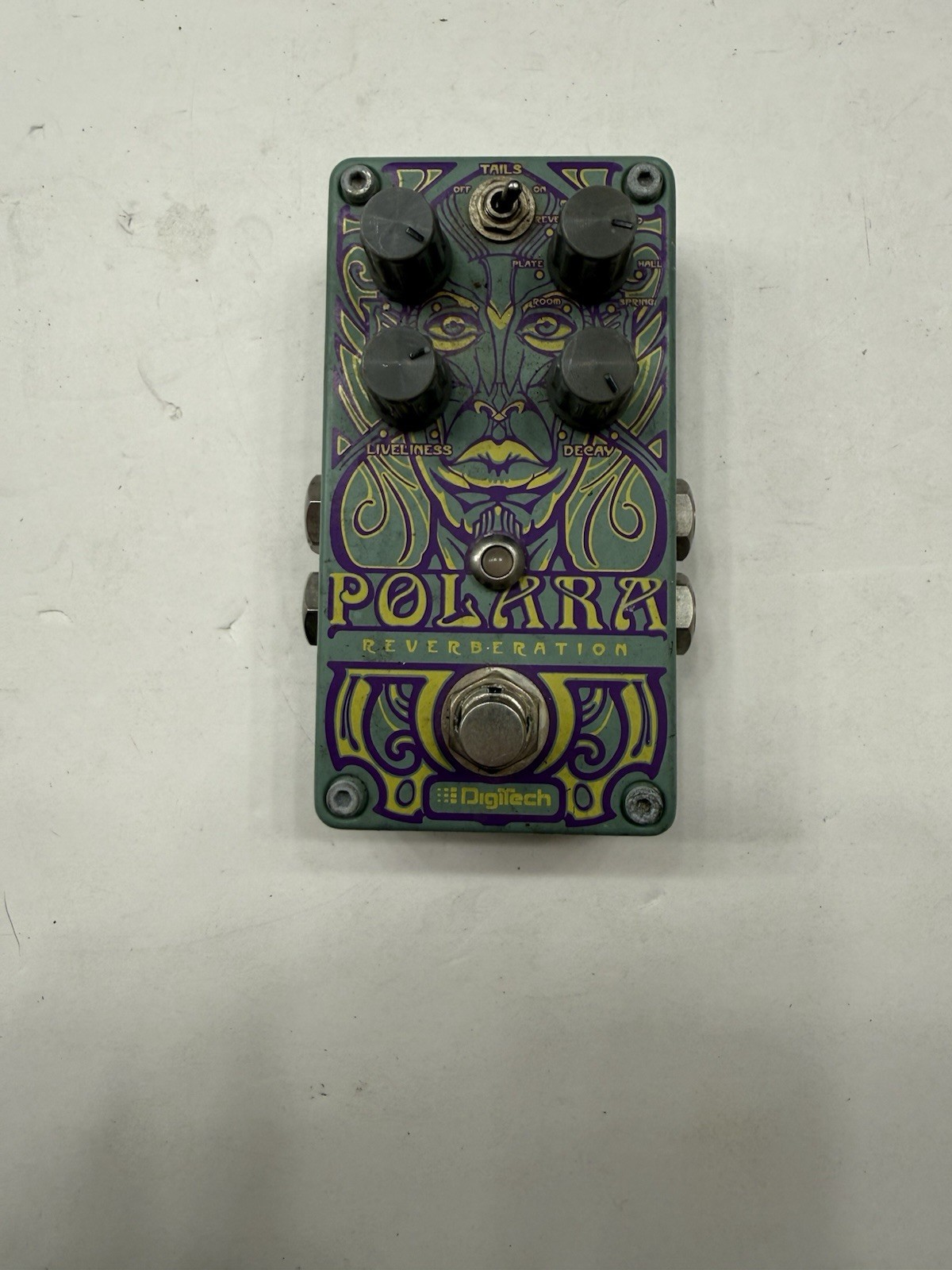 Digitech Polara Reverberation Stereo Digital Lexicon Reverb Guitar Effect Pedal