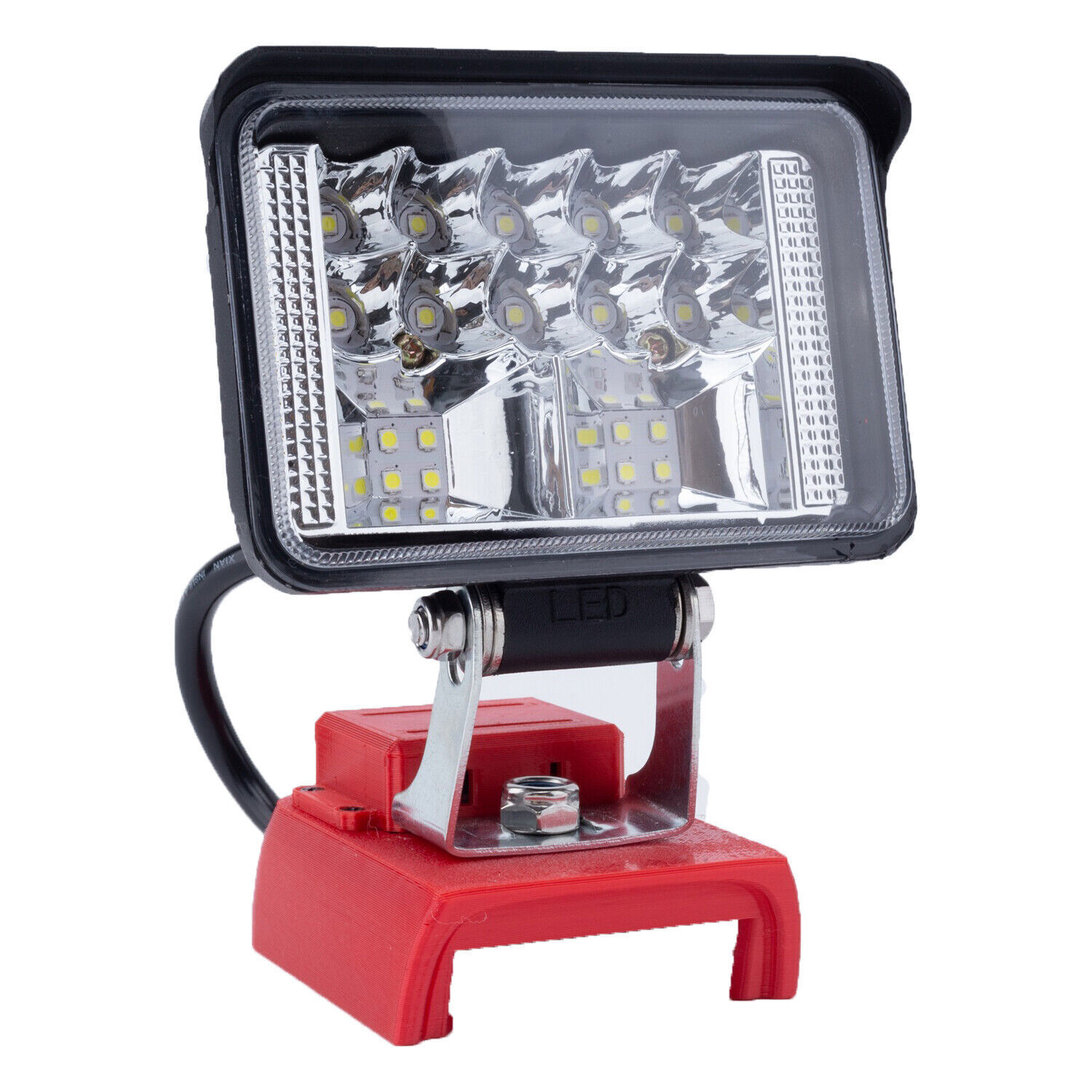 2PCS Wireless LED Work Light for Milwaukee M18 18V Battery Cordless Outdoor Lamp