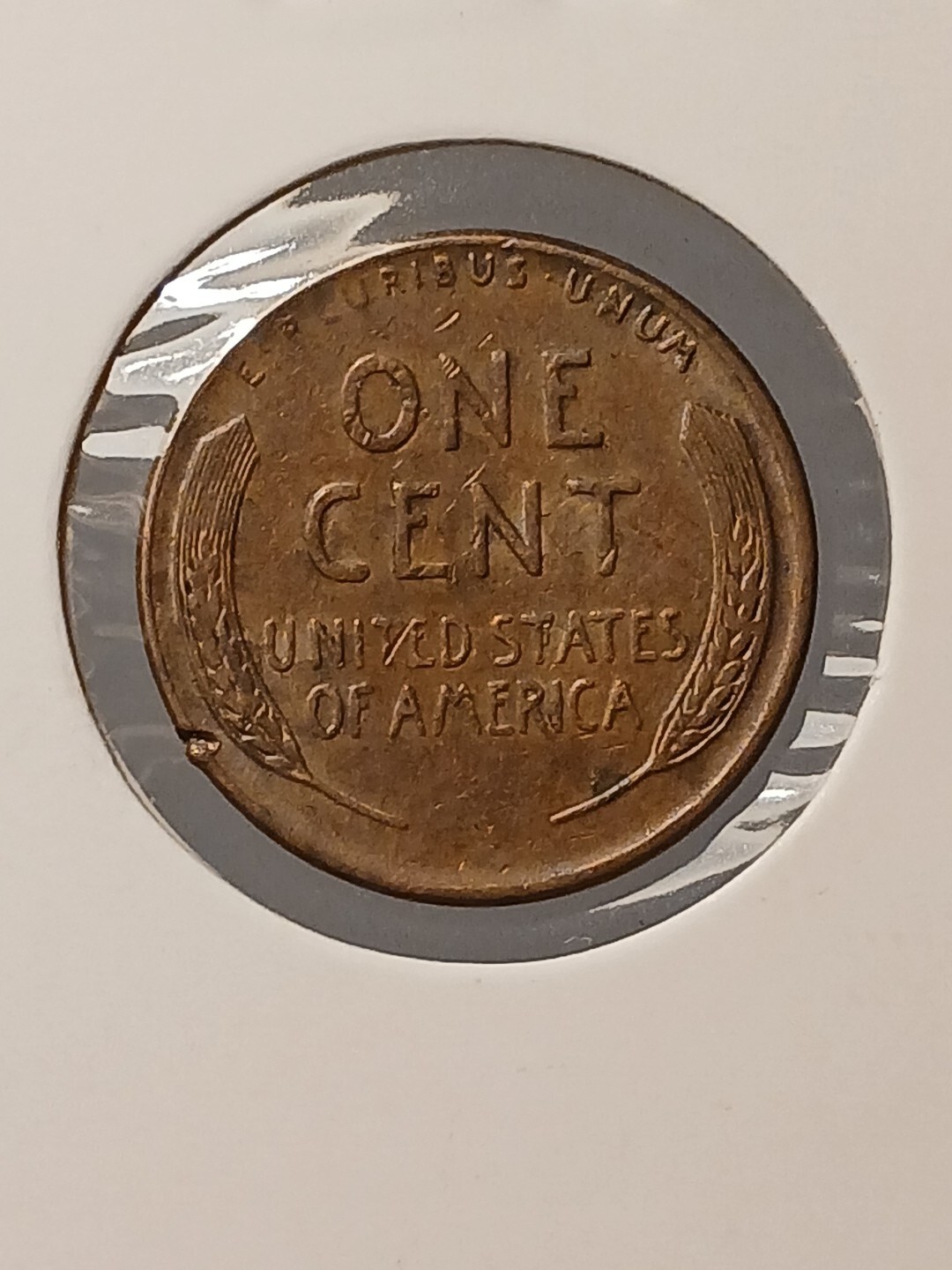 1957 D WHEAT CENT ERRORS DIE CHIPS ON LIBERTY & 9,5 OF DATE