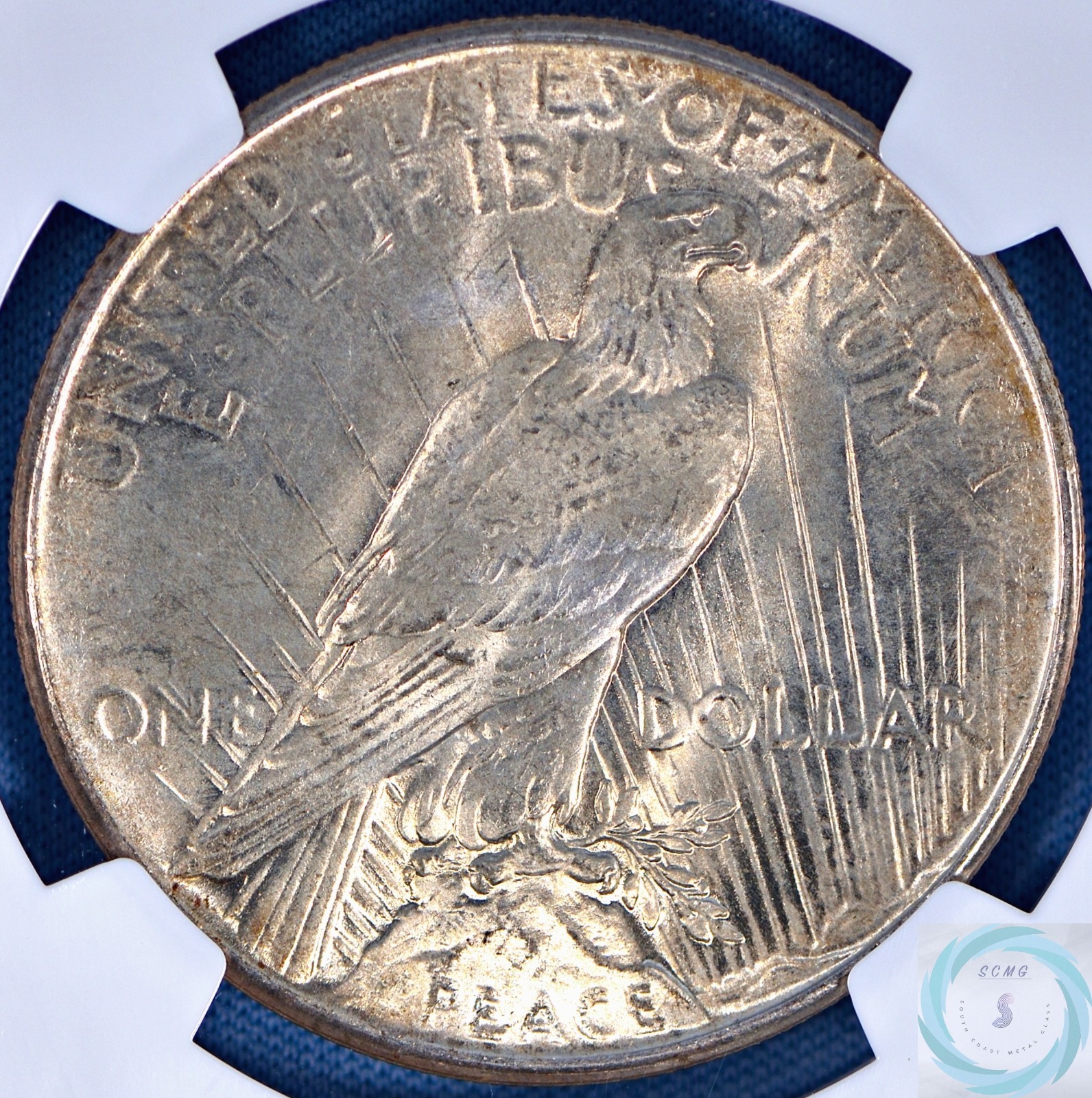 1925 Peace Dollar NGC MS 65 - Impeccable Gem Specimen!