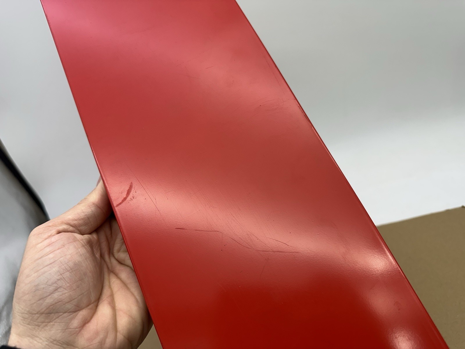 Snap-on KRA380 Roll Cab Sliding Parts Tray 21.5'' Wide x 6'' Deep x 1'' High Red