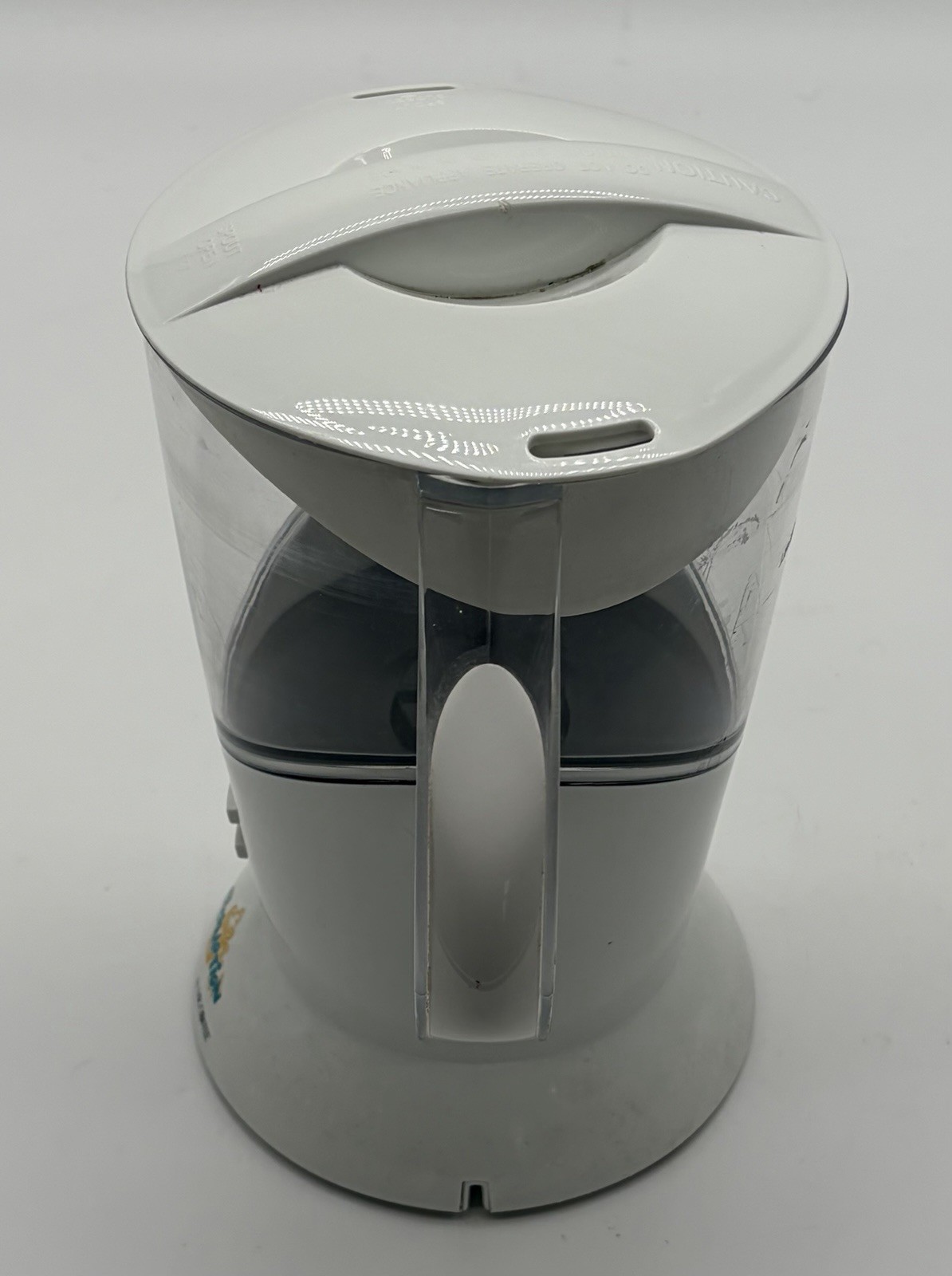Mr. Coffee Cocomotion Hot Chocolate Hot Cocoa Maker 4 Cup HC4 White Working