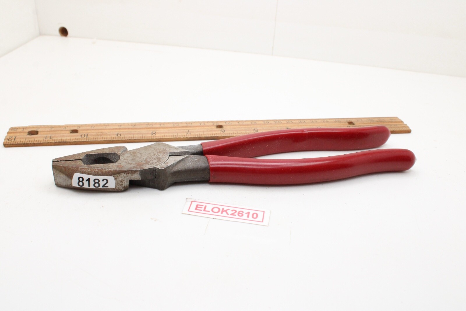 Proto Professional 269 Linesman's Pliers High Leverage 9-1/4" Red Handle USA