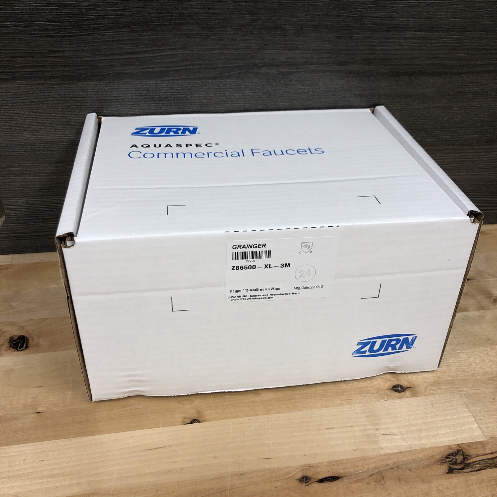 Zurn Z86500-XL-3M Aquaspec Commercial Bathroom Faucet 29VL91 New