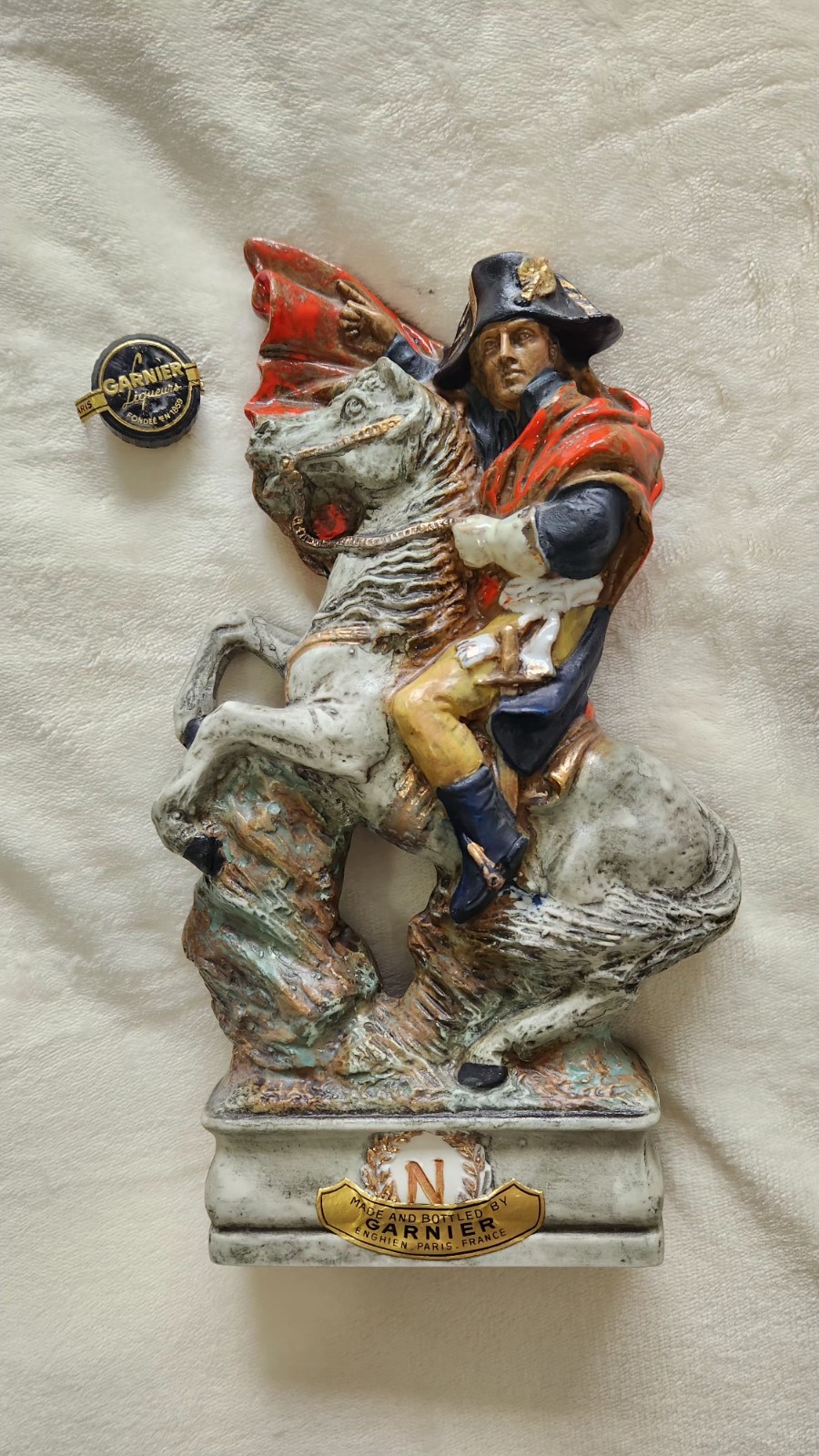 Napoleon Garnier Liquor Decanter 1969 Made In France
