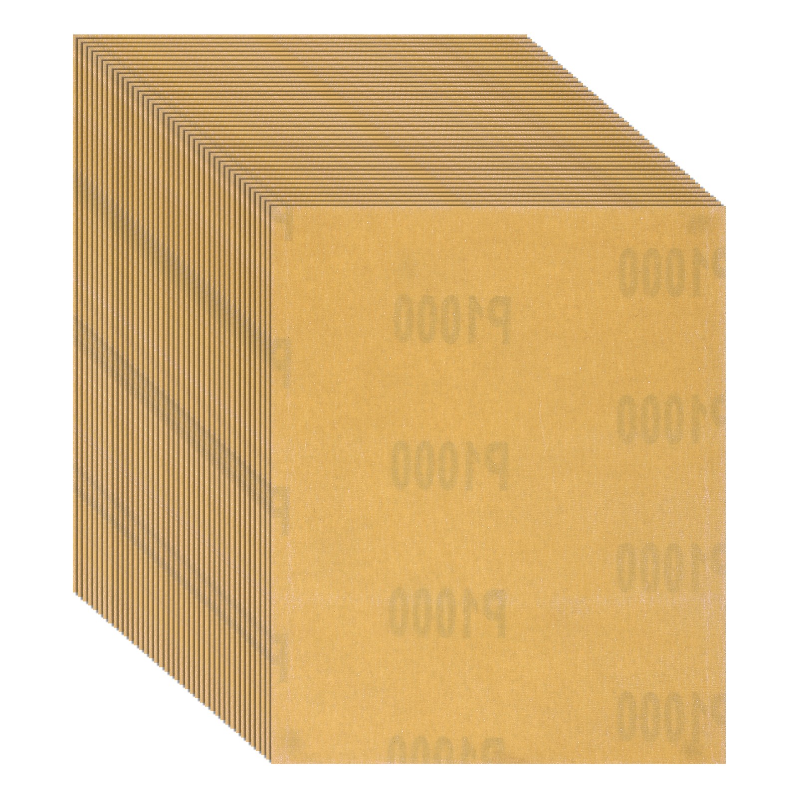 40 Pack 4.5" x 5.5" Sandpaper, 1000 Grit Sand Papers for Wood Furniture Floor