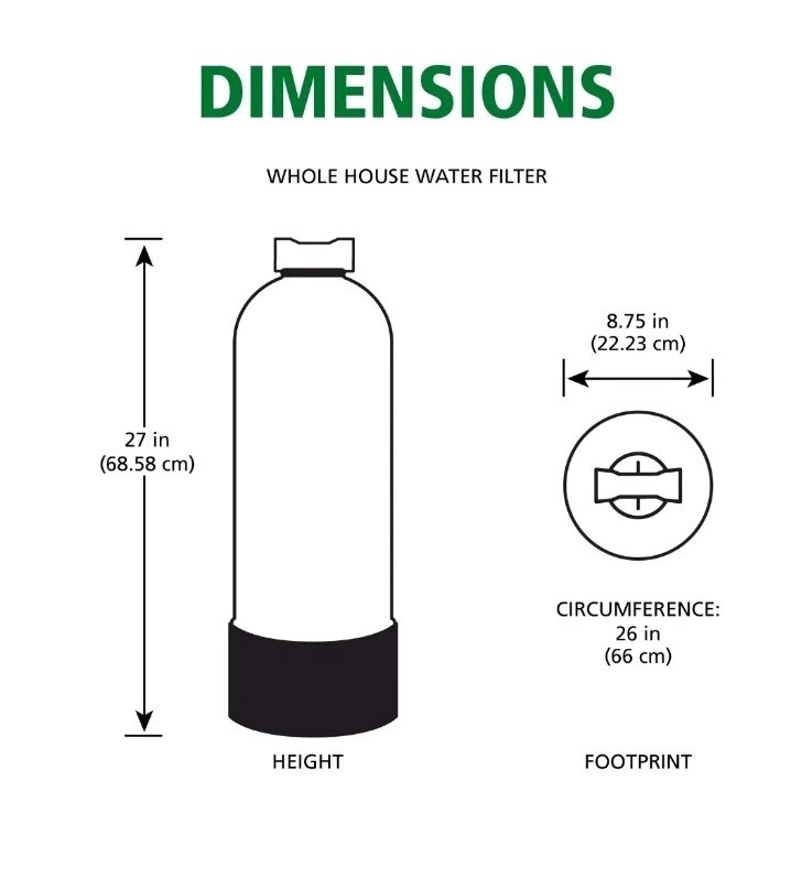 AO Smith Whole House Salt Free Descaler System - Works with City & Well Water...