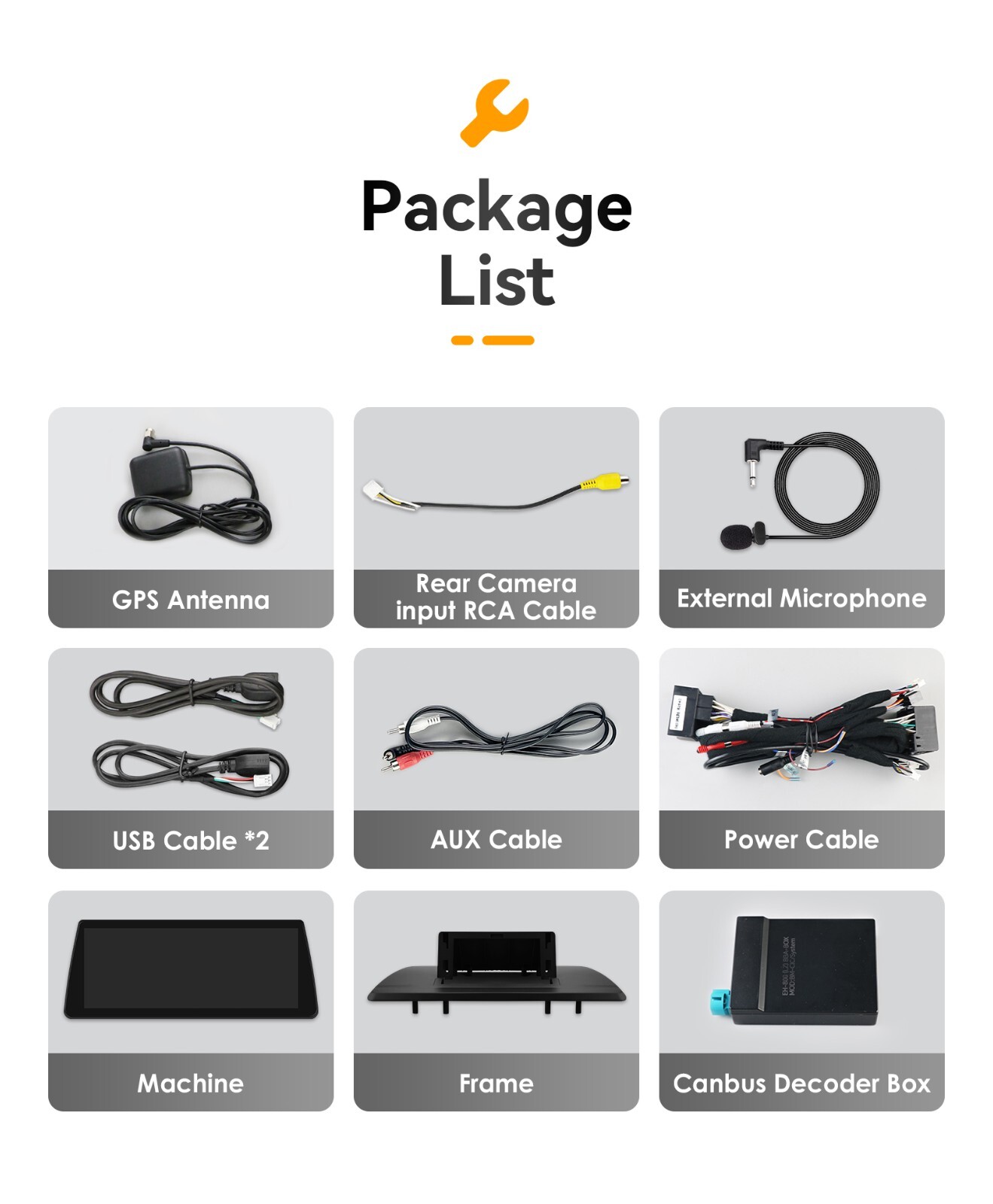For BMW 1er E87 E88 E81 E82 CIC Carplay Sterep Navi GPS Android 13 MP3 2+32GB BT