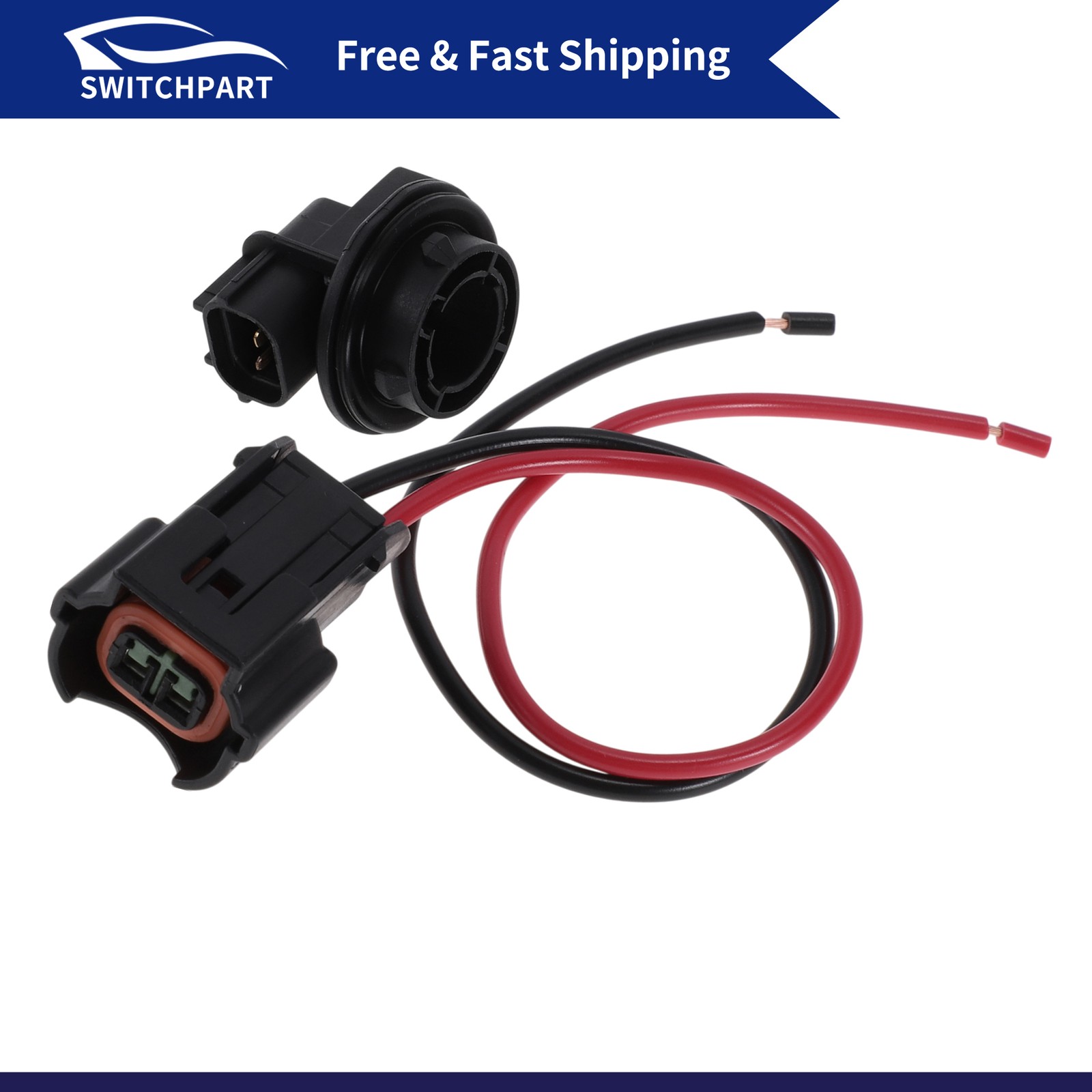 DRL Daytime Running Light Sockets Wiring Fits for Kia Forte 2019-2021 92164M7050