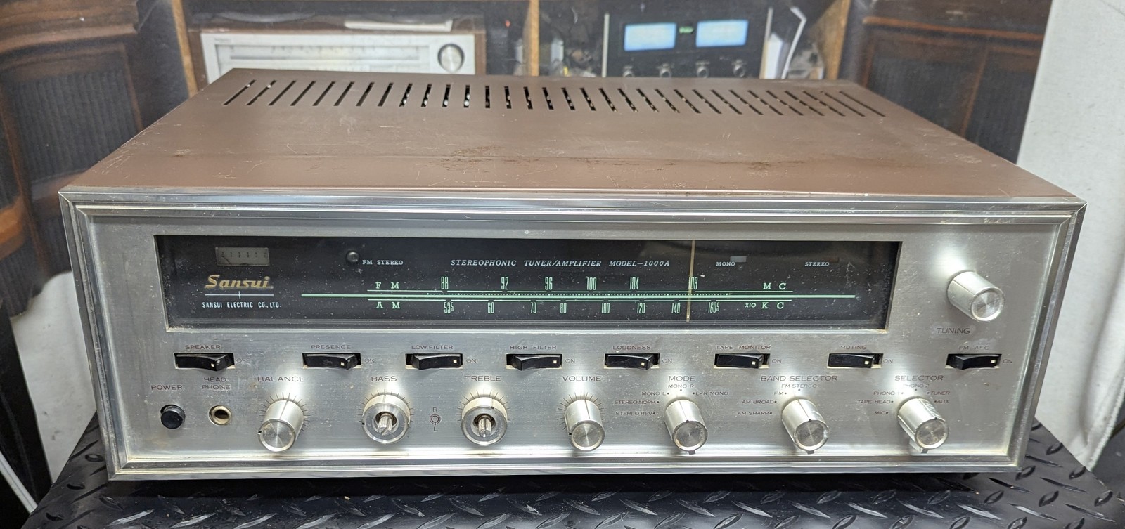 Sansui 1000A tube receiver
