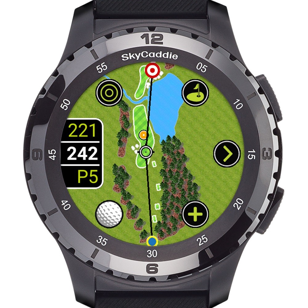 New Sky Golf SkyCaddie LX5C GPS Watch Ceramic Bezel