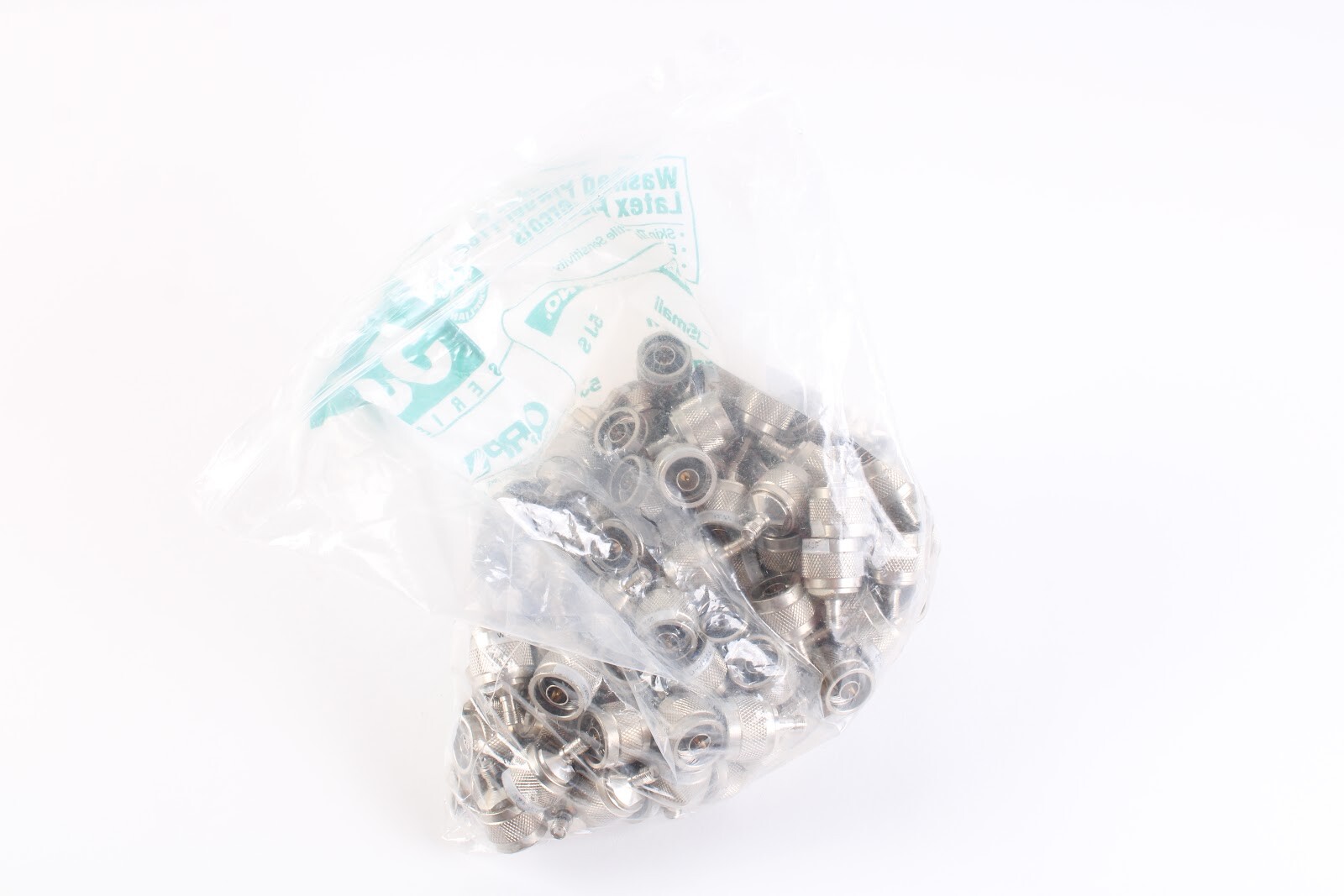 Warison WADP-NMSF 12GHz N(M)-SMA(F) 50 Adapter/Nickel - Lot of 128