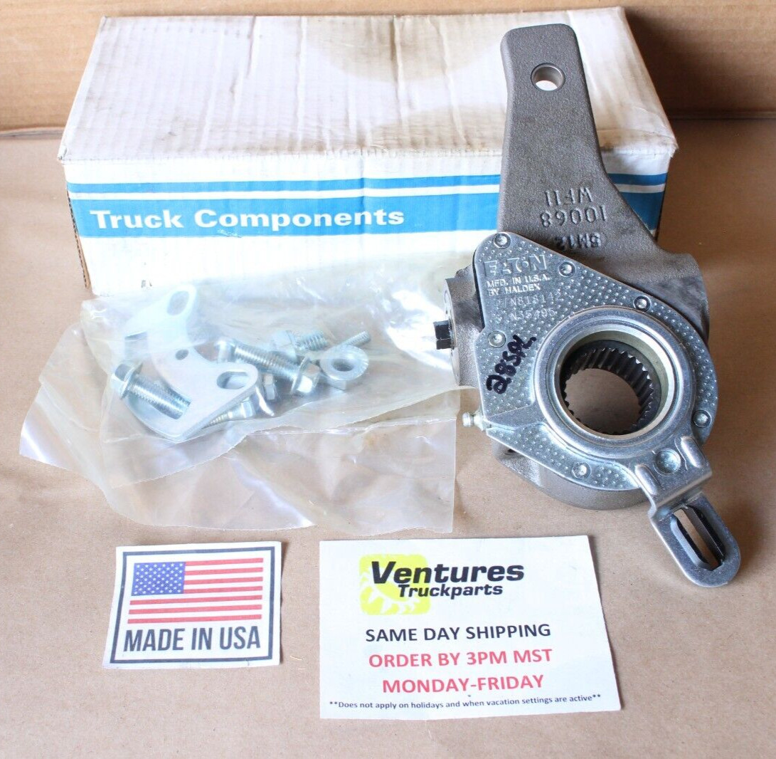 New Eaton Slack Adjuster 818142 28 Spline 813649  Casting 10068 WF11 Made In USA