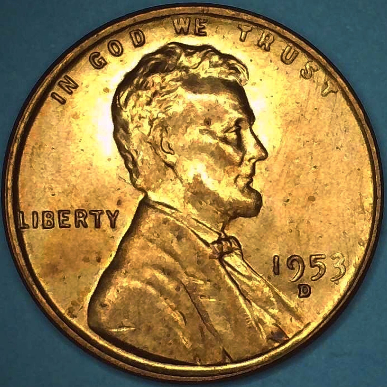1953D Lincoln Wheat Cent ~ Uncirculated ~ RPM-048 ~ See Full Description