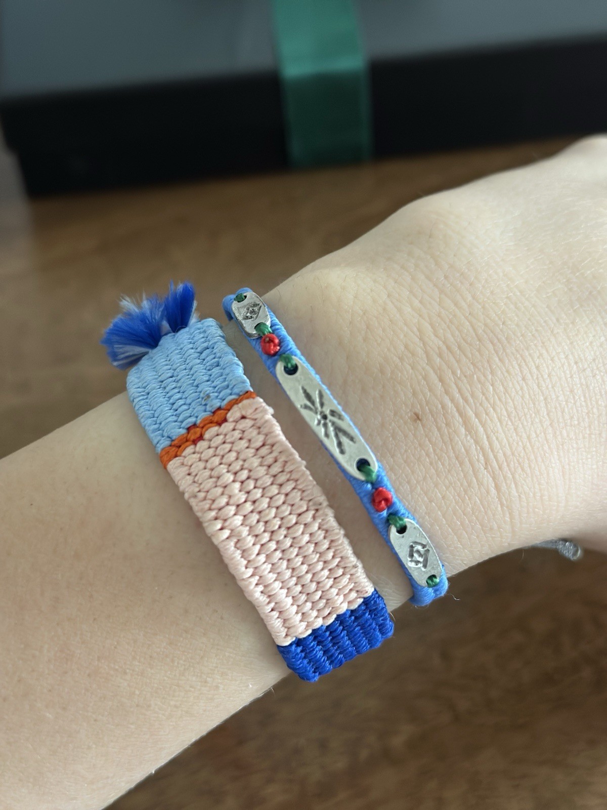 Handmade European Artisan Woven Bracelet – One of a Kind