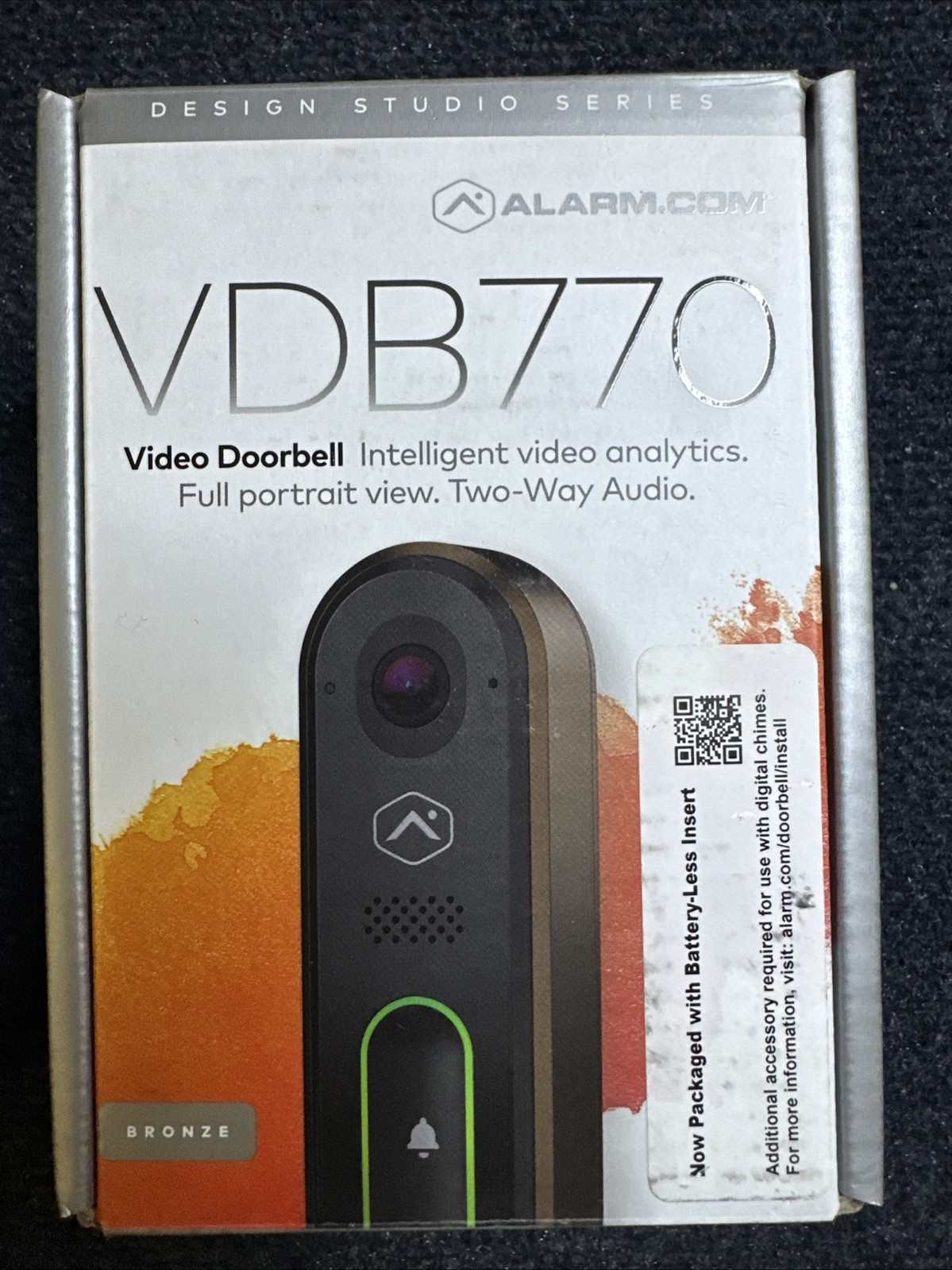 Alarm.com Video Door Bell ADC-VDB770 BRONZE Color