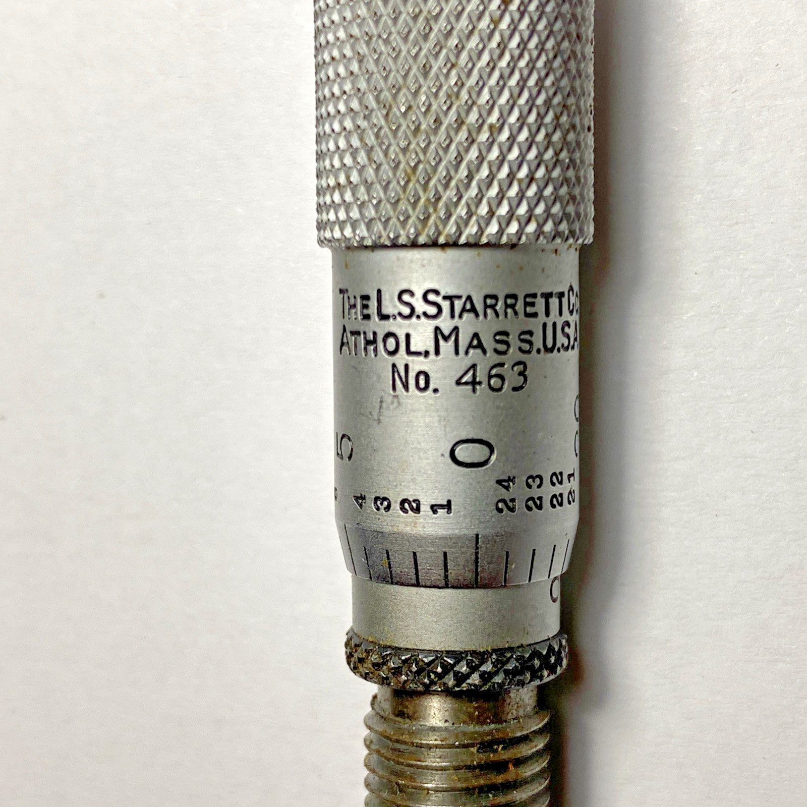 Starrett Micrometer Head NO. 463 USA